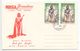 Jamaica 1964 FDC Postcard Scott 205 Miss World, Carole Joan Crawford - Jamaica (1962-...)