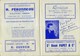 ANGOULEME Théatre Municipal Programme 1959 -1960 Les Saltinbanques - Programmes