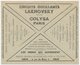 Postal Cheque Cover Belgium 1932 Drug - Medicines - Pharmacy