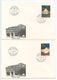 Liechtenstein 1980 24 Souvenir Covers - Post Offices In Liechtenstein - Covers & Documents