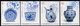 Taiwan - 2018 - Ancient Chinese Art Treasures - Blue And White Porcelain - Limited Edition Stamp Folio - Colecciones & Series