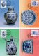 Delcampe - Taiwan - 2018 - Ancient Chinese Art Treasures - Blue And White Porcelain - Limited Edition Stamp Folio - Collections, Lots & Séries