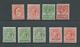 Falkland Islands 1904 - 1929 Group Of 9 Low Values Mint Incl War Tax Issues Duplicated - Falkland