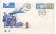 South Africa 1974 FDC Scott 407 UPU / Universal Postal Union Centenary - FDC