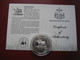 Nepal 1986 250 Pupees Silver Proof Coin WWF With COA Card - Musk Deer - Népal