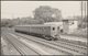 Locomotive At Clapham Cutting, C.1930s - F Moore RP Postcard - Trains