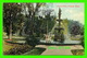 CLINTON, MA - CENTRAL PARK FOUNTAIN - ANIMATED WITH GIRLS - TRAVEL IN 1911 - - Autres & Non Classés