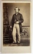 Cdv Carte De Visite, Victorian GENTLEMAN C1870s/80s ? PARIS - Anciennes (Av. 1900)