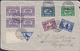 1930. 4x 3 AUR + 5 AUR + 7 AUR + 10 AUR + 15 AUR + 10 AUR AIR MAIL ALTING. VESTMANNAE... () - JF305778 - Usados