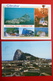 2 X Gibraltar - Vereinigtes Königreich - Spanien - Aduana Zoll - Flugzeuge - Zoll