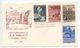 Vatican 1964 FDC Scott 375-378 Visit Of Pope Paul VI To The Holy Land - FDC