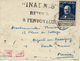 1942 - Enveloppe Du Portugalaffr. 1s75 Pour La France Avec " INADMIS / RETOUR /A L'ENVOYEUR " - Guerre De 1939-45