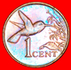 # HUMMING-BIRD And 3 SHIPS (1976-2016): TRINIDAD AND TOBAGO ★ 1 CENT 2001 MINT LUSTER! LOW START ★ NO RESERVE! - Trinité & Tobago