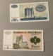 2 Billets : Azerbaïdjan , Neufs (1 & 10 Manat) - Azerbeidzjan