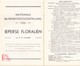 Ieper 1955 - Ieperse Floraliën - Programma Nationale Tentoonstelling - Programma's