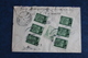 1922       7  TIMBRES    SUR  UNE  ENVELOPPE            2  PHOTOS - Briefe U. Dokumente