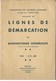 Ww2 - Guerre 39 - Démarcation - Occupation - Instructions Officielles - Documents