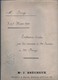 Acte Notarial Notaire Brécheux à Paris Quittance D'ordre Par Créanciers De Mr Sausset à Burgé 56 Pages + Couverture 1900 - Manoscritti