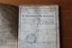 Livret Militaire Second Empire Zouave 1859   Dont Guerre Du Mexique  Couverture Velin - Documents