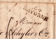 Lettre Bayonne BARDERVISCH 1825 SCHRÖDER & SCHŸLER Bordeaux Gironde Cacao Sucre De La Havane - 1801-1848: Precursori XIX