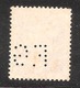 Perfin/perforé/lochung Switzerland No 379 1941 Historical Representation   Perfin F.G Gondrand Frères - Perforadas