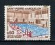 SPM MIQUELON 1973 N° 431 ** Neuf MNH Incrustation Dans Le Papier C 6,50 € Centre Culturel Piscine Natation Sports - Unused Stamps