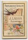 Petit Calendrier Publicitaire "Parfumerie SEGUIN, J. LAUGA Successeur, Bordeaux" - Année 1894 - 6,5 X 4,4 Cm - TBE - Autres & Non Classés