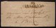 1823 Versailles , Marque Noire Sur Une Lettre Pour Paris - 1801-1848: Précurseurs XIX