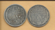 Egypt - Hussein Kamil - 10 Qirsh / Piastres - 1916 (KM319) & 1917 (KM320) - Egypte