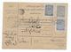 TURQUIE - CARTE COLIS POSTAL - Covers & Documents