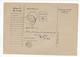 TURQUIE - CARTE COLIS POSTAL - Lettres & Documents