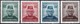 1946 Série Caritas Jean L'Aveugle 4 Timbres Neuf, Michel 2019: 413-416  2Scans Val.Cat. 4,50€ - Neufs