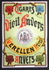 1893 RARE Affiche Cigare VIEIL ANVERS Verellen Frères à Anvers Litho Donnez à Bruxelles - Manifesti