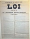 Enseignement Primaire- Loi Du 28 Mars 1882 - Saone Et Loire -Jules FERRY -  - Macon Typographie - 57 Cm X 77 Cm - Plakate