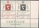 1952 Série Centilux Luxembourg Paire Neuf, Michel 2019: 488-489  2Scans, Valeur Cat.100€ - Neufs