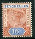 Seychelles - 1893 - Yt 17 - Victoria - * Charnière - Aminci Haut Gauche Voir Scans ! - Seychellen (...-1976)