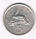 5 CENTS 1969 JAMAICA /0145/ - Jamaique