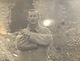 AK Photo Foto Franzosische Soldat Militaire Francais Uniform Regiment 47 (Saint Malo) Ruïne Ruins - Weltkrieg 1914-18