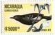 Delcampe - Lote C1172-8, Nicaragua, 1989, Sello, Stamp, 7 V, Ave, Bird, Brasiliana ’89, Aves - Nicaragua