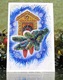 Cuckoo Clock Xmas Tree Christmas New Year USSR Postcard - New Year