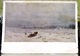 Winter Road 1866 Artist Kamenev Tretyakov Gallery USSR Postcard - Russia