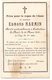 Faire-part De Décés De Mr Edmond Marmin Décédé Accidentellement à Landrethun-le-nord  Le 18/03/1907 à 21 Ans - Décès