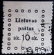 1919 Lituanie Yt 18 à 24 The Third Release Of Kaunas . 7 Scans Série Complète - Lituanie