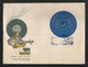 Bhutan 1973 Talking 3 Different First Day Cover Record Round Odd Shape CD FDC - Bhoutan