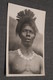 Africain Avec Coiffure Et Collier,1954,original,Congo Belge Matadi,originale Carte Photo - Afrique