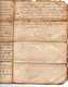 Manuscrit Acte Notarié Notaire 17ème 1654 Vicomté D'Argentan Le Bailly Le Froissé Du Menil 5 Pages - Manuscrits