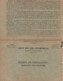 ***  Carte   Permis De Circulation Transport De Personnes Bordeaux 1933 - - Autres & Non Classés