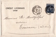 Lettre 1878 Crédit Lyonnais Lyon Place Les Terreaux Timbre Fiscal Type Sage Tournon Ardèche Montgolfier Notaire - Briefe U. Dokumente