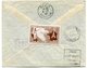 RC 11004 FRANCE 1947 LETTRE 1er VOL FRANCE MARTINIQUE + VIGNETTE FFC - 1960-.... Storia Postale