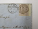 !SCONTI!  Inghilterra Busta 1855-57  Effigie Regina Vittoria 6p. Violetto Catalogo Unificato Europa 2 N 19 - Storia Postale